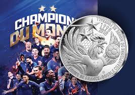 Je suis content de ce titre pour cette equipe et surtoutpour le selectionneur souvent décriés par des. 10 Argent La France Championne Du Monde De Football Russie 2018 Monnaie De Paris