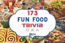 Also, see if you ca. 173 Fun Food Trivia Questions And Answers Group Games 101