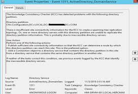 Error Message Target Principal Name Is Incorrect When Manually Replicating Data Between Domain Controllers