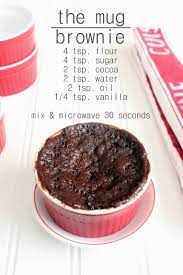 Easy Microwave Chocolate Cake Mug Brownie Recipes Mug Recipes Microwave Dessert