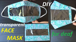 Let's change the world together. Make A Transparent Face Mask At Home Very Easy Smile Face Mask With A Clear Window Sewing Tutorial Youtube