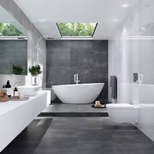 Looking for bathroom design ideas? Fkeu Kollektion Beton Anthrazit Bodenfliese 60x60 R10 Fkeu0990370 Fliesenverkauf Eu Modern Bathroom Design Bathroom Design Luxury Big Bathrooms