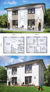 Small Villa Modern European Style Architecture Design House Plan Sh 122 S Var En 2020 Maison De Luxe Architecture Design Maison Mikit