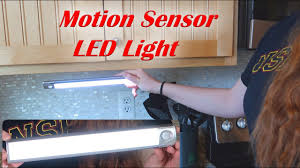 Under Cabinet Led Motion Sensor Light Veepeak Closets Hallways Review Youtube