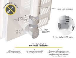 Snap To Vent The Best Dryer Connection For Installing Your Dryer Diy Dryer Installation Dryer Vent Dryer Hose Dryer Vent Laundry Room Best Dryer