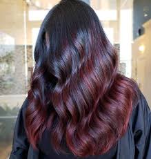 Most women can go red and find that the addition of red streaks, stripes or balayage colour accents will warm up their complexion. 35 Incredible Black Hairstyles With Red Highlights