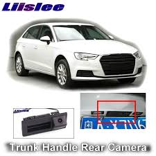 For Audi A3 Rs3 S3 2017 Facelift Mqb 8v Liislee Car Rear View Parking Camera Instead Of Original Factory Trunk Handle Camera Parking Camera Audi A3 Audi