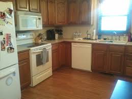 Current Kitchen Cabinets To Be Painted Almond Appliances Kitchen Cabinets Kitchen New Kitchen