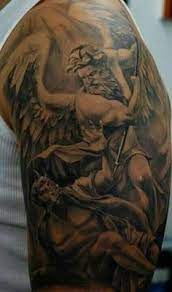 40 Angel Fighting Demon Tattoo Ideas Demon Tattoo Fighting Demons Demon