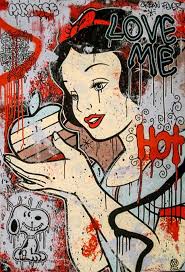 Love Me Hot By Speedy Graphito Dark Disney Movie Posters Vintage Lowbrow Art