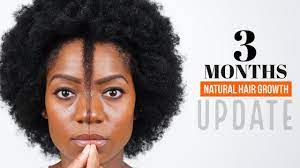 The best tips for natural hair growth are of little use if only a small amount of the required nutrients arrives at the hair root. 3 Months Natural Hair Growth Length Check Hair Update July 2017 Youtube