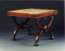 Reproduction Of An Ancient Roman Small Table A Chestnut X Form Center Table With Inset Ancient Mosaic Fragment The Mosaic T Center Table Table Ancient Romans