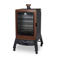 These dimensions mean that it is big enough to handle your meat but small enough in space requirements that you can place it anywhere in your home. Pit Boss 5 Series Vertical Pellet Smoker Walmart Canada