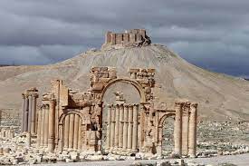 Palmyra (the roman name) is known as tadmor to the syrians. Isis Destroys Historic Arches In Palmyra Syria The New York Times