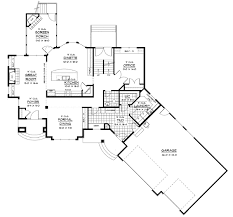 Plan 14397rk Perfect For The Unconventional Lot Garage House Plans Courtyard House Plans Open Floor Plan Farmhouse