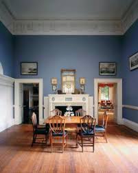 The dining room at monticello, showing the previous blue paint scheme. Drm26 Dining Room Monticello Hausratversicherungkosten
