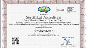 Universitas gadjah mada merupakan kampus unggulan dengan berbagai jenis jurusan yang terbagi kedalam 18 fakultas dan merupakan universitas yang bersifat nasional. Download Surat Akreditasi Ban Pt Syarat Daftar Cpns 2019 Kampus Ugm Uny Uii Uin Upn Umy Uin Tribun Jogja