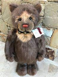 Jj Large Charlie Bears Standing Fully Jointed Bear 76cm Plush Teddy Bear No 186 Charlie Bears Teddy Bear Bear Plush Toy