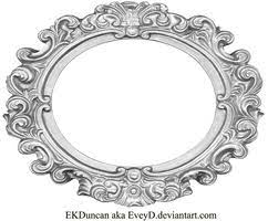 Ornate Silver Frame Wide Oval By Eveyd Royal Frame Vintage Frames Antique Frames