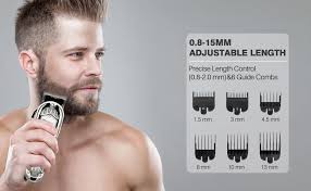 Let's have a look at how these different clipper sizes look on your head. Amazon Com Surker Mens Hair Clippers Cord Cordless Hair Trimmer Professional Haircut Kit For Men Rechargeable Led Display Beauty