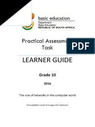 1 1 1 2 2. Pat Gr 10 Learner 1 April 2016 Computer Network Spreadsheet