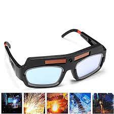 1 Pair Black Solar Auto Darkening Welding Goggle Safety Protective Welding Glasses Mask Helmet Welding Glasses Welding Goggles Welding