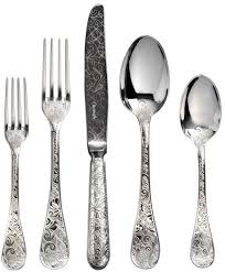 Jardin D Eden Christofle Sterling Silver Flatware Christofle Flatware