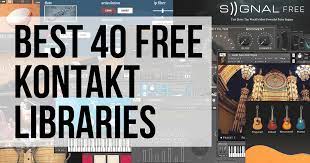 Huge archive of free kontakt instruments, patches, sample libraries, nki files for music producers and sound designers. Best Free Kontakt Libraries For The Modern Producer The Top 40