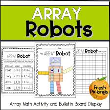 Product Preview Math Activities Array Math 3rd Grade Math