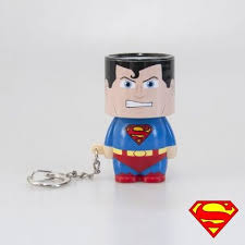 Porte Cles Lumineux Look Alite Superman Superman Dc Comics Porte Cle