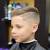 Boys Cutting New Hair Style