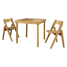 Table and chairs for kids foldable. Stakmore Kids Folding Table And Chairs 3 Pieces Set Walmart Com Walmart Com