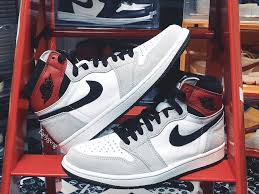 Jordan 1 Retro High Black White Light Smoke Grey Buy Air Jordan 1 High Og Light Smoke Grey In 2020 Air Jordans Jordan 1 High Og Smoke Grey