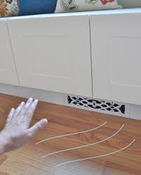 Reroute Air Vent Under Cabinets Bookshelves Built In Window Seat Kitchen Benches
