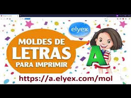 Moldes de letras para carteles. Moldes De Letras Grandes Para Imprimir Y Recortar Youtube