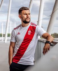Fullname = łódzki klub sportowy, łódzki k.s. T Shirt Adidas Lks Lodz Replica Home 2020 21 R Gol Com Football Boots Equipment