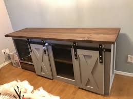 Custom Sliding Door Buffet Table Inbuilt For A New Customer Five Foot Wide Body With A Longer Table Top Plus Float Custom Sliding Doors Rustic Table Table Top