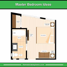 Bathroom and closet floor plans |. 13 Primary Bedroom Floor Plans Computer Layout Drawings Home Stratosphere