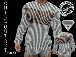 We admit this kind of chill aesthetic outfits graphic could possibly be the most trending topic when we allocation it in google plus or facebook. Second Life Marketplace Aesthetic Chillout Gray Set Boxers And Shirt