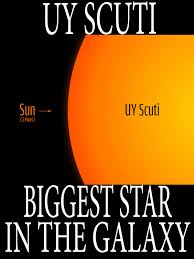 Its diameter is about 2,377,536,000 km, and has a solar radius of 1,708 times as our sun. Watch Uy Scuti Biggest Star In Our Galaxy Prime Video
