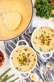 This post may contain affiliate links. Easy Cauliflower Cheese Soup 30 Minutes Leftovers Then Breakfast