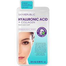 Use cosmetify to compare prices from different online retailers to find the best place to purchase this skin republic hyaluronic aciduduo aa face mask. Skin Republic Hyaluronic Acid Collagen Face Mask 25ml Beyondbeautiful