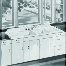 Herein, what are kohler sinks made of? 16 Vintage Kohler Kitchens And An Important Kitchen Sink Still Offered Today