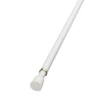 Adjustment regarding finials, curtain rods and design will enhance the beauty of often the decor are you create. Spring Tension Rods Dyna Living 6 Pack Tension Curtain Rod 28 To 48 Inches Spring Tension Rod Adjustable Length Curtain Rod White Extendable 0 5 Inch Diameter For Window Bathroom Cupboard Wardrobe Home Kitchen