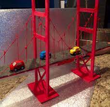 school project build golden gate bridge think we nailed it diy bridge project diy golden projects for kids