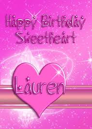Birthday Card For Sister In Law With Name Birthday Card For Lauren Card Ad Sponsored Card Birthday Card Lauren Birthday Cards Cards Business Card Mock Up