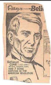 FAMILY OF WARRIORS Pictured are two of the Cone brothers, Sgt. James  Bernard and Capt. William Haddock. These two brothers came from a family  with with a long line of militia service.