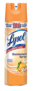 Lysol Disinfectant Spray Brand New Day Green Apple Aloe