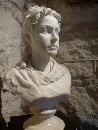 Carrie Pease Graham (1851-1882), marble, modeled 1895, cut 1896-97 ·  Elisabet Ney Museum Digital Collections