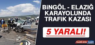 Yağışlar yüzde 39,5 oranında azalış gösterdi. Bingol Elazig Karayolunda Trafik Kazasi 5 Yarali Elazig Son Haber Elazig Haber Elazig Son Dakika Haberleri